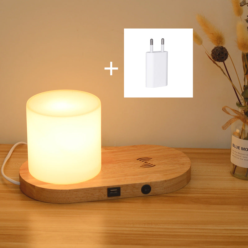 Creative Wireless Mobile Phone Charging Desk Lamp